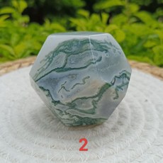 靖靖水晶礦石 水草瑪瑙多角型滾石 唐八菱 水族箱魚缸裝飾擺件
