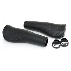 人體工學自行車握把 22.2mm, 1個, 黑色