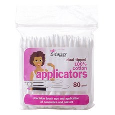 Swisspers 雙尖棉花塗抹器, 1個, 80件