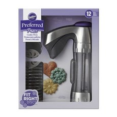 Wilton 惠爾通 首選餅乾出版社, 1個, 銀