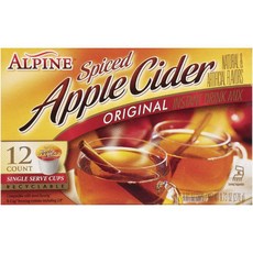 ALPINE 香料蘋果酒沖泡飲料, 12件, 23克