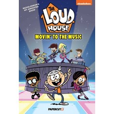 (英文圖書)The Loud House Vol. 24: Movin' to the Music 精裝版, Papercutz, 英文