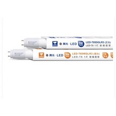 舞光 T8燈管 1尺5W 黃光, 白色, 25個