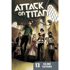 (英文圖書) Attack on Titan 13 平裝版, Kodansha Comics, 英文
