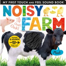 (英文圖書) Noisy Farm Board Books, Tiger Tales., 英文, 硬頁書