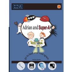 (英文圖書)Adrian and Super-A Go to Bed and Visit Space: Life Skills for Children with Auti... 精裝版, Be My Rails Publishing, 英文
