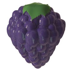 Hutzler 水果造型零食收納盒, 紫葡萄, 1個