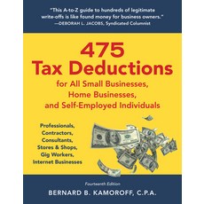 (英文圖書) 475 Tax Deductions for All Small Businesses Home Businesses and Self-Employed Individuals: ... 平裝版, Lyons Press, 英文