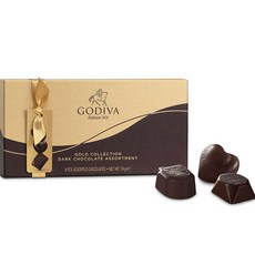 GODIVA 黃金系列綜合黑巧克力禮盒 8入, 1個, 74g