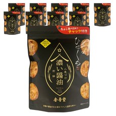 Kingodo 金吾堂 兩次塗抹濃郁醬油仙貝, 10個, 90g