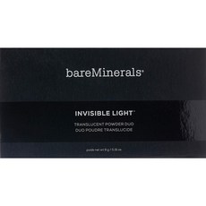 bareMinerals Invisible Light 半透明粉餅 Duo 9g, 1盒, Matte+Glow