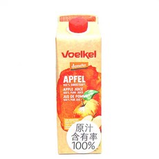 Voelkel 德國蘋果原汁 1000毫升/罐, 1個, 1L