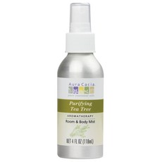 Aura Cacia 卡希雅 室內身體兩用香氛噴霧, Tea Tree, 1瓶, 118ml