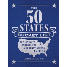 (英文圖書) The 50 States Bucket List: The Ultimate Journal for a Journey Across America 平裝版, Epic Ink Books, 英文