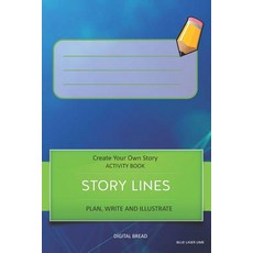 (英文圖書)Story Lines - Create Your Own Story Activity Book Plan Write and Illustrate: Un... 平裝版, Independently Published, 英文