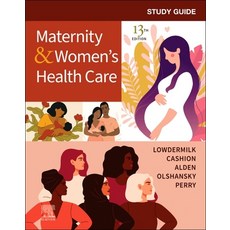 (英文圖書) Study Guide for Maternity & Women's Health Care 平裝版, Mosby, 英文