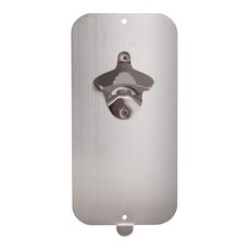 Master Magnetics 磁吸式瓶蓋開啟器 開瓶器, 1個, 銀色 + 黑色