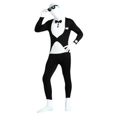 RUBIE'S 男款萬聖節隱形人緊身造型服裝