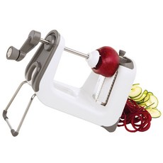 Progressive 多功能蔬果刨絲器, 灰色 白色, 1個