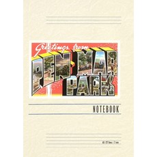 (英文圖書) Vintage Lined Notebook Greetings from Pen Mar Park Pennsylvania 平裝版, Found Image Press, 英文