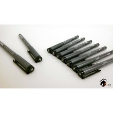 Copic Multiliner 耐水性黑色極細代針筆/英式書法平頭筆-單支選購, CS(平頭2mm), 黑色, 1個