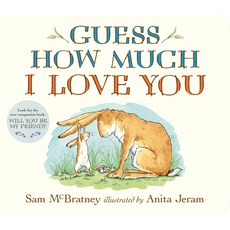 (英文圖書) Guess How Much I Love You Board Books, Candlewick Press (MA), 英文, 硬頁書