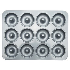 FOX RUN 烘焙專用不沾甜甜圈烤盤, 1入