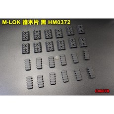 【翔準】M-LOK 護木片 黑 尼龍護片 不刮手 M-LOK專用 戰術護片 C0607B