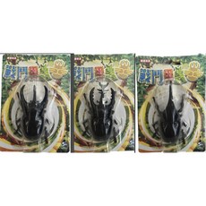 鼎豐玩具 發條戰鬥對戰甲蟲 獨角仙造型玩具, 黑色款隨機.數量下3即為3款