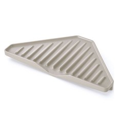 角落瀝水盤 M732, 1個, 智慧灰色