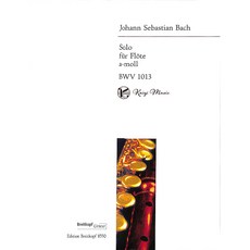 【凱翊︱Breitkopf】, 巴赫A小調長笛獨奏樂譜作品1013