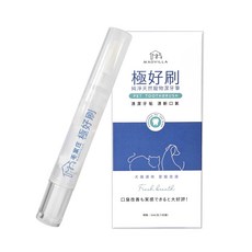 MAOVILLA 毛家庄極好刷潔牙筆 犬貓適用 清潔牙垢 清新口氣, 1個, 5ml