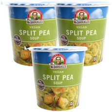 DR.McDOUGALL'S RIGHT FOODS 即食杯裝荷蘭豌豆濃湯, 3盒, 70g