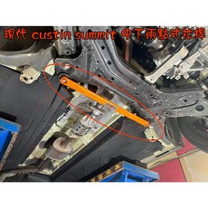 CUSTIN for 現代 SUMMIT 底盤/懸吊拉桿系列