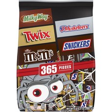 MARS 瑪氏 混合萬聖節糖果套裝 365 顆, 2956.1克, 1個