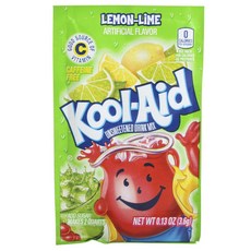 Kool-Aid 檸檬萊姆風味沖泡飲, 1個, 3.6克