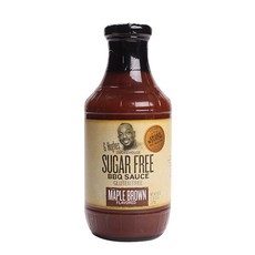 G Hughes 無糖燒烤醬 Maple Brown款, 1個, 510g