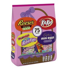 HERSHEY'S 好時 Reese Kit Kat 皇堡吉百利糖果套裝, 1個, 946g