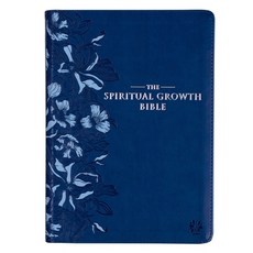 (英文圖書) The Spiritual Growth Bible Study Bible NLT - New Living Translation Holy Bible Faux Leathe... Leather, Christian Art Gifts, 英文, 皮革