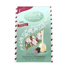 LINDOR 薄荷松露巧克力, 1盒, 432g