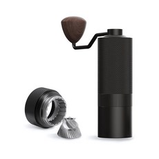 MAVO Wizard 2.0 手搖磨豆機 附清潔刷/束口袋 (黑色/銀色) - 手沖咖啡的最佳選擇, 黑色, 1個
