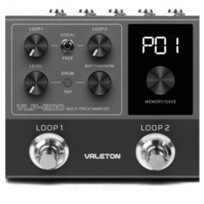 VALETON VLP200 Looper 效果器 多軌循環錄音 吉他貝斯專用, 1台