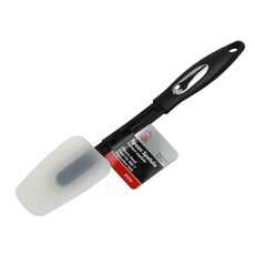 Chef Craft 耐高溫矽膠湯匙刮刀, 1個, 黑色+透明