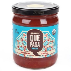 QUE PASA 溫和的墨西哥莎莎醬, 1個, 454克