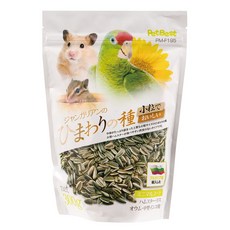PetBest 小粒葵瓜子 鳥/鸚鵡/倉鼠/三線鼠/黃金鼠 零食點心, 300g, 1個