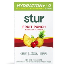 填充水果潘趣補水+, 1個, 32g