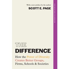(英文圖書) The Difference: How the Power of Diversity Creates Better Groups Firms School... 平裝版, Princeton University Press, 英文