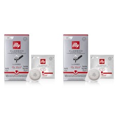 illy 意利 Classico經典烘焙大杯單份濃縮咖啡膠囊 18顆, 2個, 131g