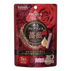 Infinity 香氣型玫瑰花香液體漱口水 7入組, 1個, 21ml