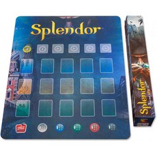 樂GO 桌遊璀璨寶石遊戲墊 專用遊戲墊 Splendor Playmat 圍爐必備 原廠正版, 詳見包裝